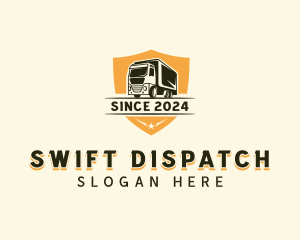 Logistics Delivery Truck logo design