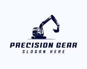 Heavy Equipment Excavator logo
