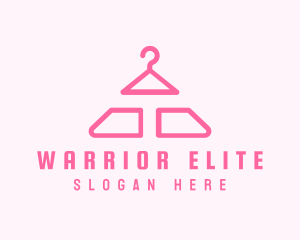 Pink Hanger Letter T Logo