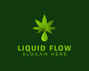 Cannabis Hemp Oil logo design