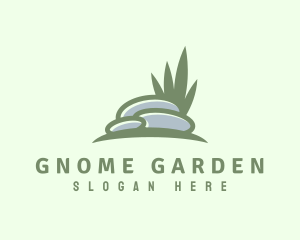 Garden Lawn Grass  logo design