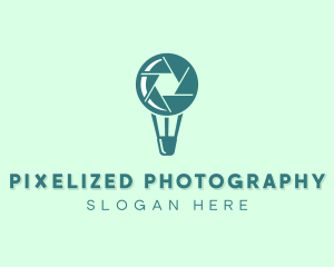 Hot Air Balloon Camera logo design