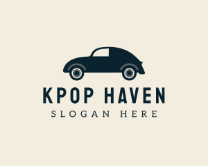 Retro Car Vehicle logo design