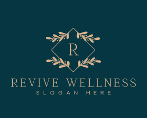 Floral Beauty Wellness logo design