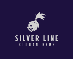 Silver Knight Helmet logo