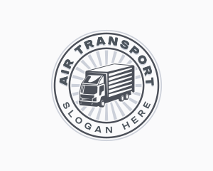 Delivery Dispatch Truck logo design