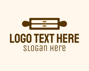 Rolling Pin Kitchen Cabinet Logo