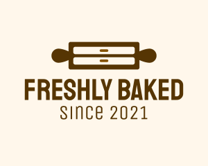 Rolling Pin Kitchen Cabinet logo design