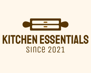 Rolling Pin Kitchen Cabinet logo design