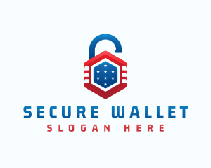 Lock Protection Security logo design