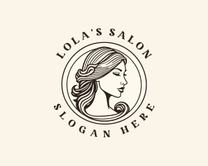 Salon Feminine Hair logo design