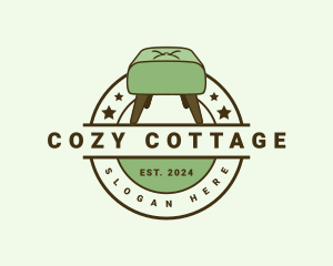 Cozy Ottoman Chair logo design