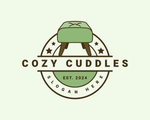 Cozy Ottoman Chair logo design