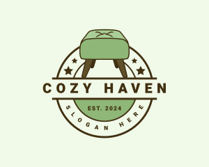 Cozy Ottoman Chair logo design