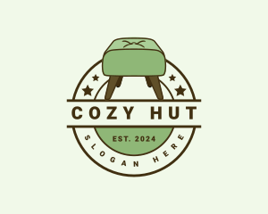 Cozy Ottoman Chair logo design