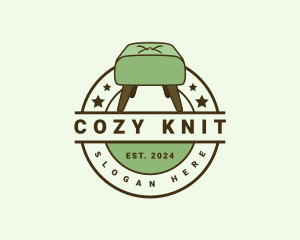 Cozy Ottoman Chair logo design