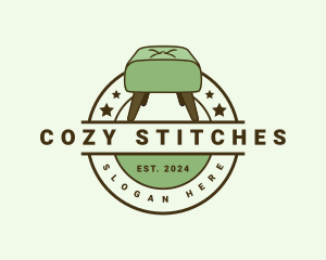 Cozy Ottoman Chair logo design