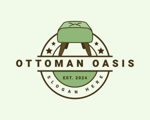 Cozy Ottoman Chair logo design