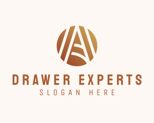 Modern Elegant Letter A logo design