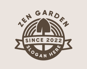 Garden Shovel Tool  logo design