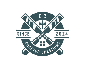 Chisel Woodwork Craft logo design