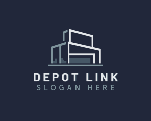 Architectural Warehouse Facility logo design