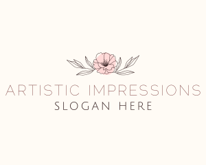 Flower Beauty Beauty  logo design