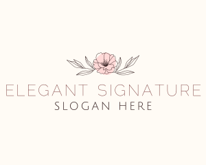 Flower Beauty Beauty  logo design