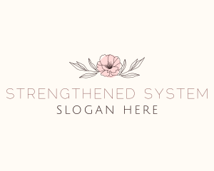 Flower Beauty Beauty  logo design