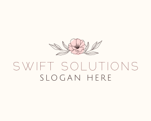 Flower Beauty Beauty  logo design