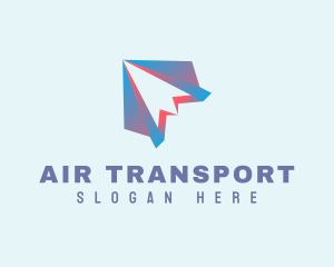 Fly Plane Logistics logo design