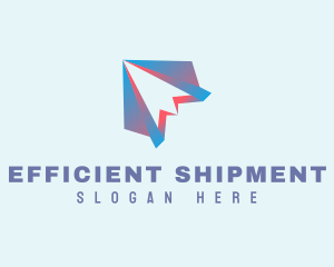 Fly Plane Logistics logo design