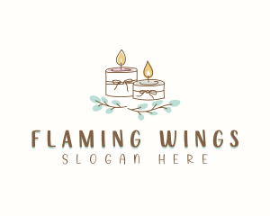 Scented Candle Wax logo design