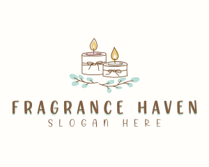 Scented Candle Wax logo design