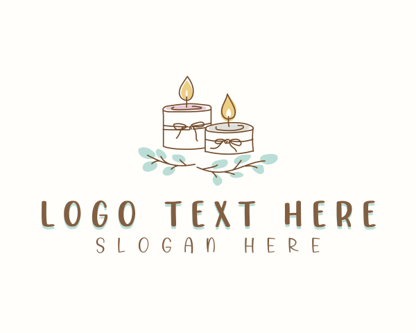 Scented Candle logo example 2