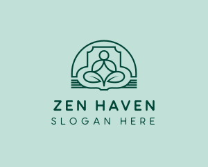 Meditate Zen Spa logo design