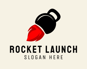 Kettlebell Gym Rocket logo