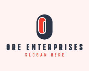 Generic Oval Letter O logo design