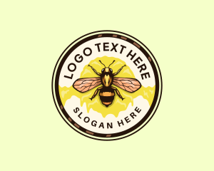 Honey Bee Insect logo