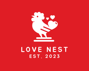 Chicken Heart Love  logo