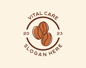 Coffee Bean Business Logo