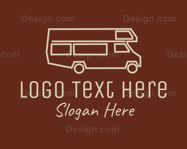 Outdoor Travel Campervan Logo