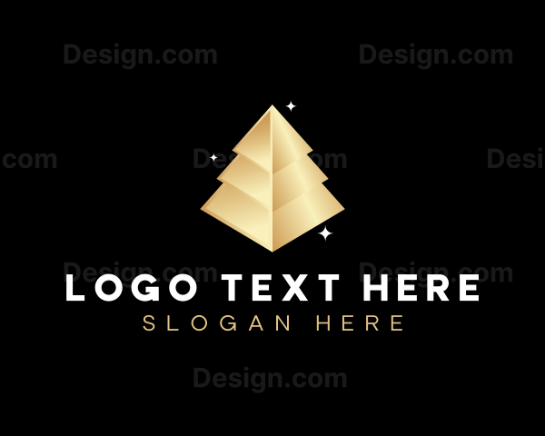 Luxury Pyramid Agency Logo