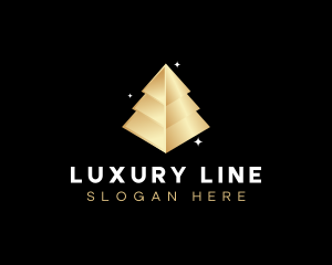 Luxury Pyramid Agency logo design