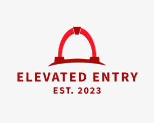 Modern Arch Gate  logo design