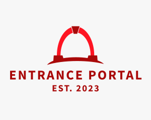 Modern Arch Gate  logo design