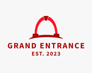 Modern Arch Gate  logo design