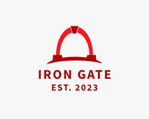 Modern Arch Gate  logo