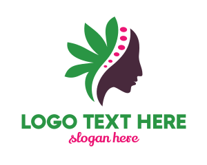 Green Leaf Female logo