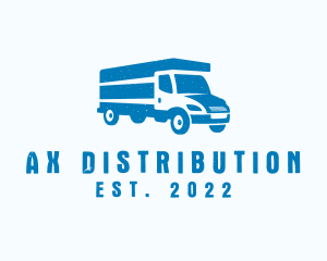 Delivery Truck Vehicle logo design